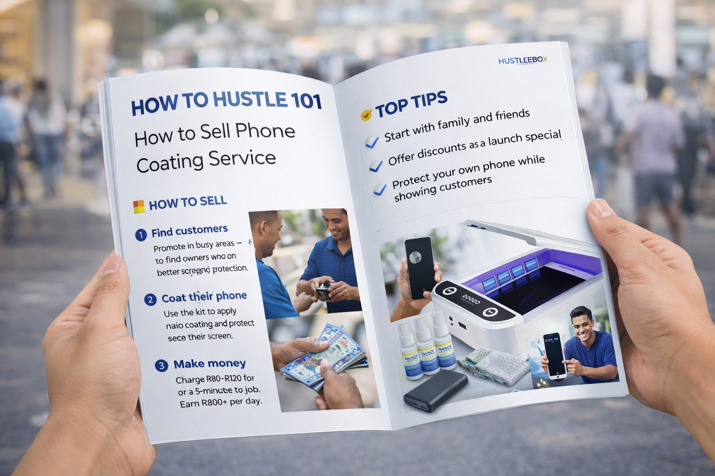 Nano Screen Coating Business in a Box