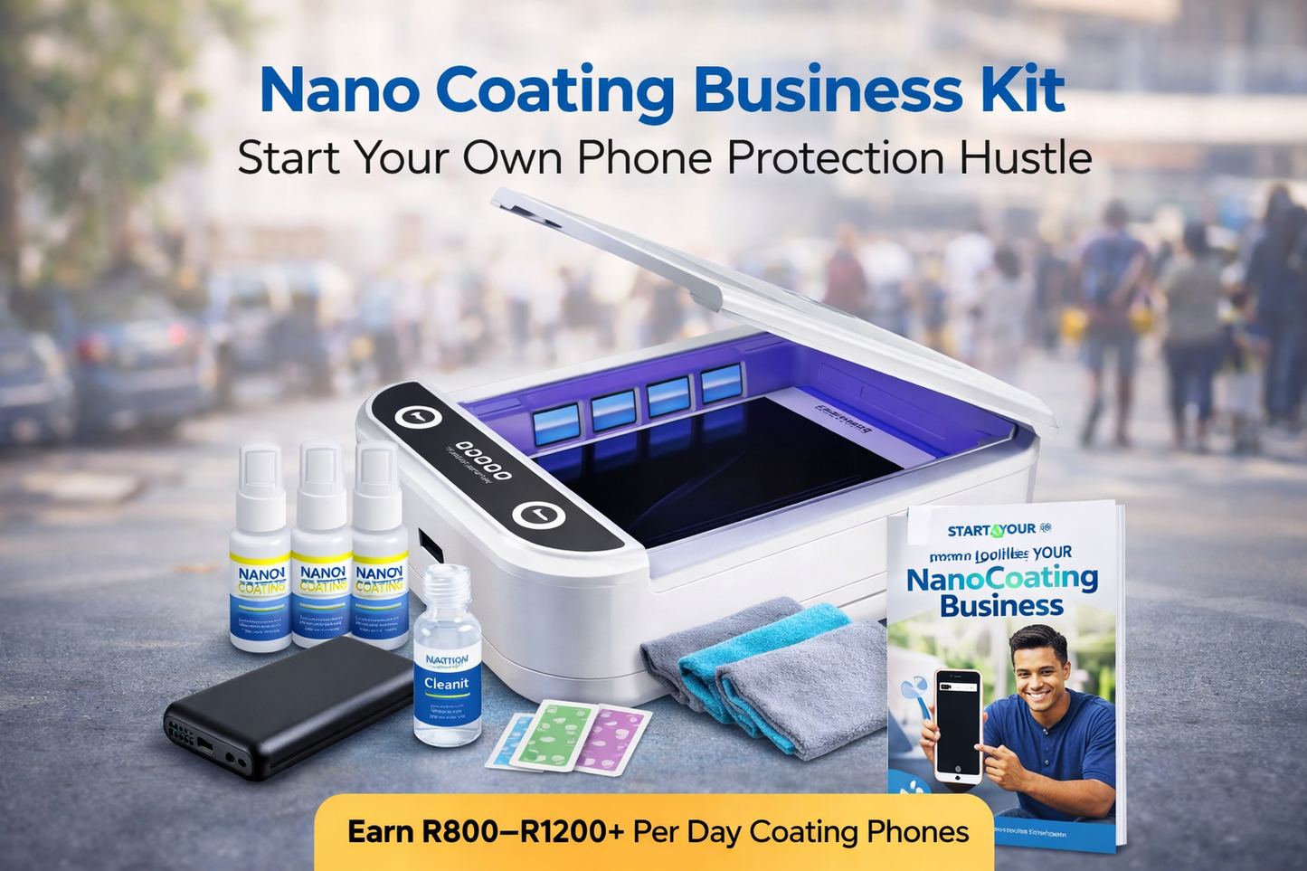 Nano Screen Coating Business in a Box
