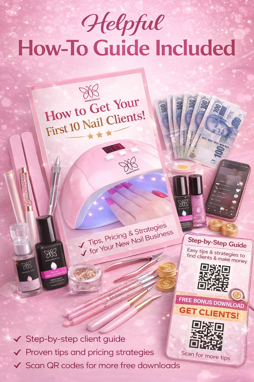 Nail Salon Business in a Box (Beginner Kit)